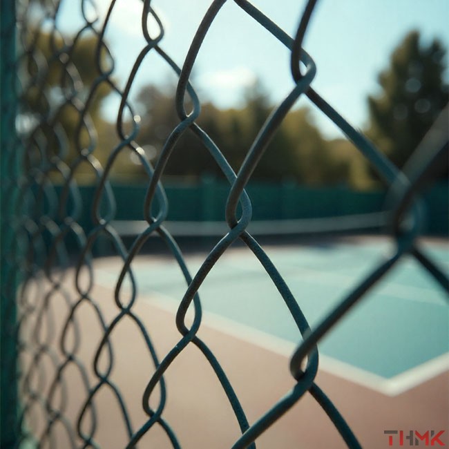Сетка Рабица с полимерным покрытием 50х50х2,8 мм в рулоне 1х10 м