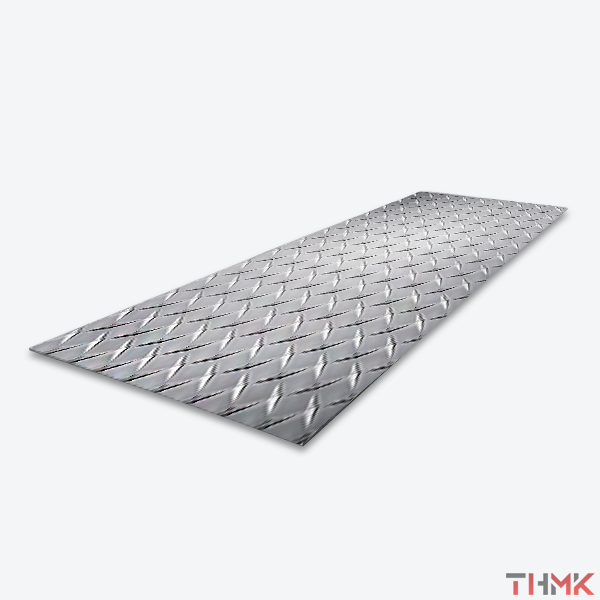 Лист алюминиевый рифленый 2х1200х3000 мм диамант