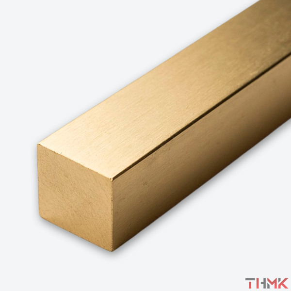 Квадрат латунный 50х50 мм ЛС59-1